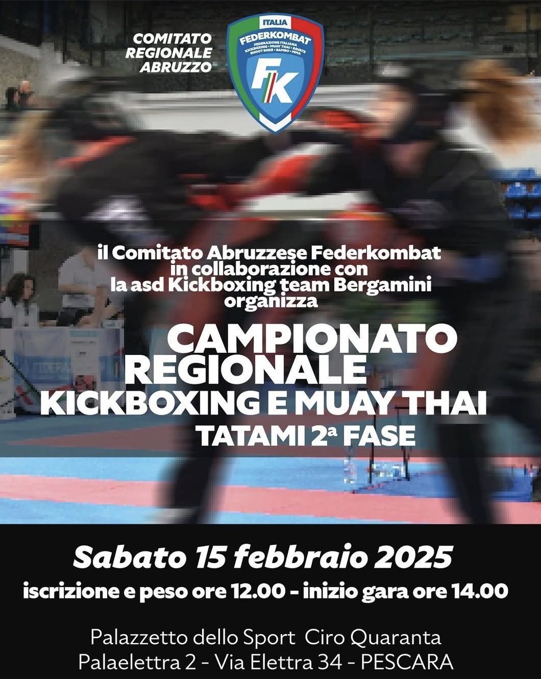 Campionato Regionale di Kickboxing e Muay Thai Federkombat